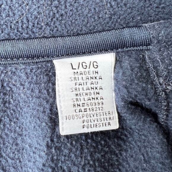 Boston Red Sox Navy Blue Fleece Jacket Full Zip Embroidered B Size L Antigua - Picture 11 of 11